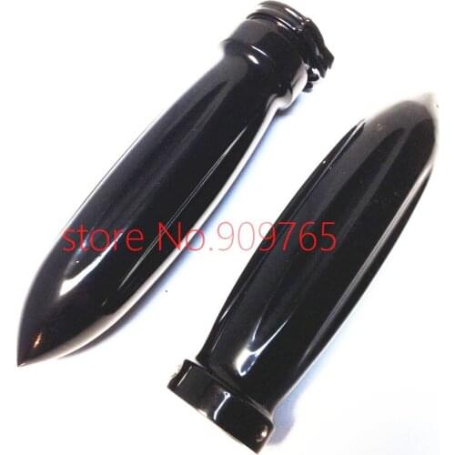 1" 25mm Black Hand Grips For Dyna Low Rider Honda Kawasaki Suzuki Yamaha VTX Shadow Cruiser Chopper Custom