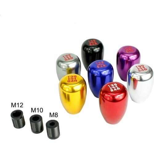 CNSPEED Universal Racing 5 Speed Car Auto Gear Shift Knob For Manual Transmission Aluminum Alloy Automatic Gear level YC100235