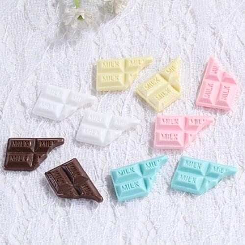 For Diy Decoration 20pcs Very Popular And Kawaii Resin Chocolate
