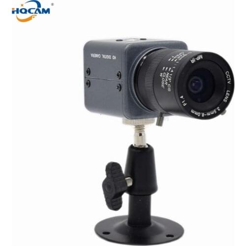 HQCAM 1080P AHD Camera SONY IMX323 NVP2441 Ultral Low Illumination 0.001Lux Starlight Color Indoor Camera 3.5-8MM Manual zoom le
