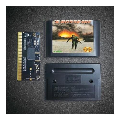 Cross Fire - 16 Bit MD Game Card for Sega Megadrive Genesis Video Game Console Cartridge