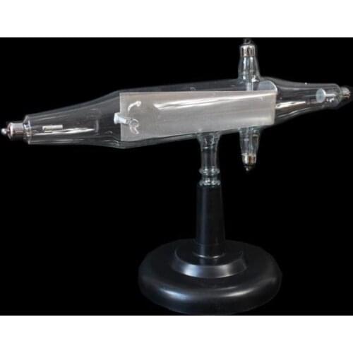 Cathode ray tube electrostatic deflection tube with induction coil Physics Electromagnetic experiment equipment