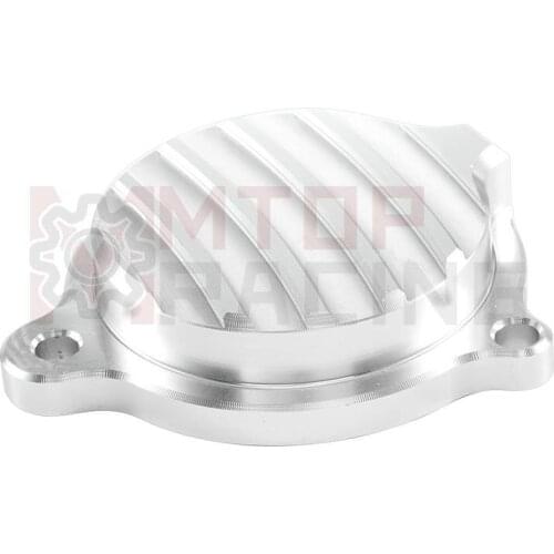 Oil Filter Top Cap Lid Oil Tank Cover For Yamaha SRX400 SRX600 2J2-13447-00-00 Silver