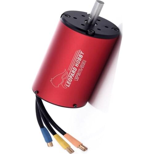 Leopard Hobby brushless inrunner 56110 different motor KV 4-pole motor for RC 1/4 1/5 car 1m - 1.8m boat