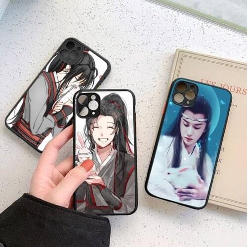 The Untamed WangXian Bunnies Phone Case For iphone 12 11 7 8 plus mini x xs xr pro max matte transparent cover