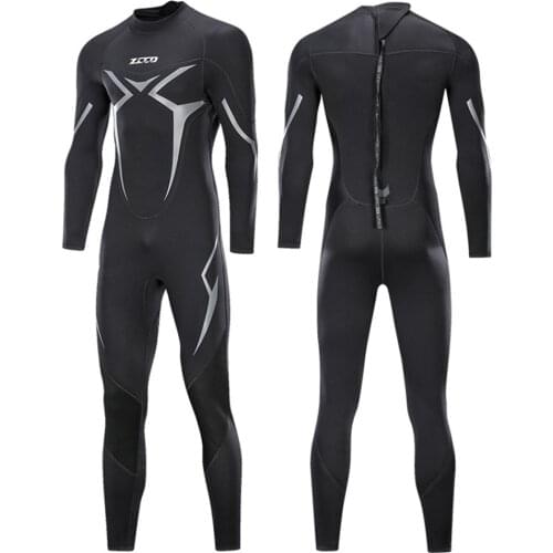 Men Wetsuit 3mm Neoprene Surfing Scuba Diving Snorkeling Swimming Body Suit Wet Suit Surf Kitesurf Clothes Equipment