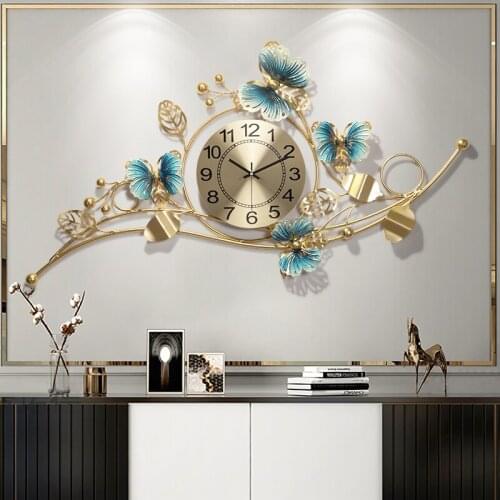 3D Wall Clock Stickers Living Room Decoration Light Luxury Clock Wall Decorative Wall Clock Modern Design Home Decor My Melody