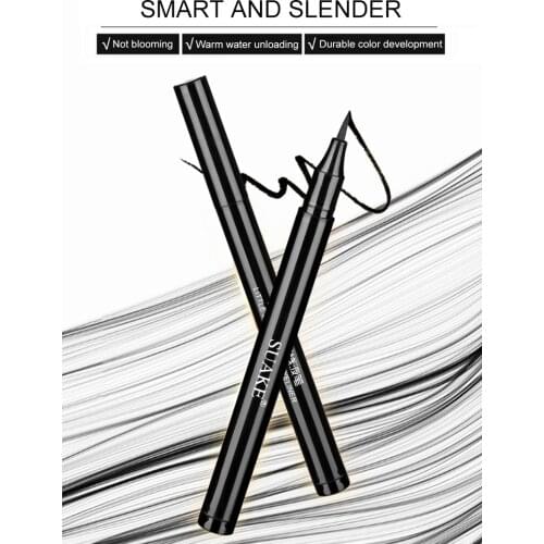 Professional Black Eyeliner Waterproof Makeup Liquid Eye Liner Pencil Quick-drying Long-lasting Not Blooming Lady Eyeliner TSLM2
