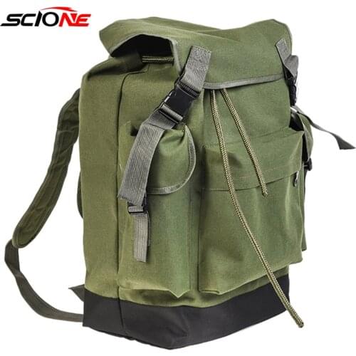 70L Mountaineering Bag Trekking Sport Camping Fishing Reel Lure Bag Backpack Water Resistant Fishing Bait Storage Bag XA91G