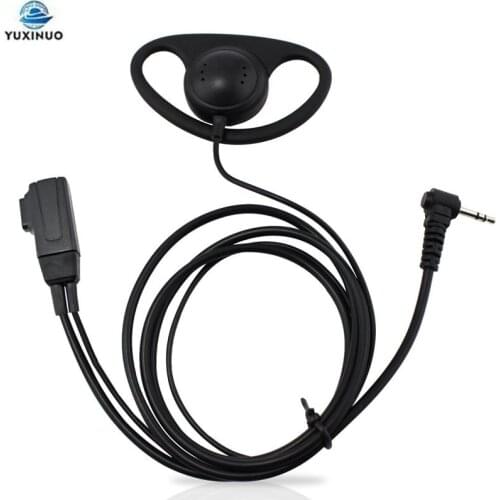 Comfortable 1 Pin 2.5mm D-Type Earpiece Headset PTT Mic Microphone For Motorola Talkabout Radio Anti Noise Ear Hook Earphone