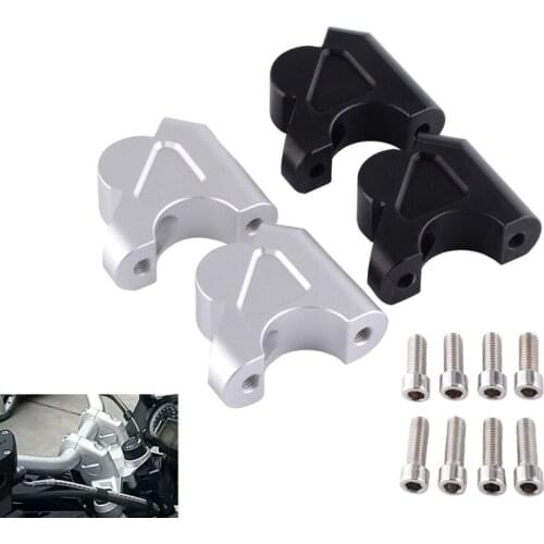 Handlebar Riser Clamp Motorcycle Clamp Handle Bar Risers For BMW R1200GS LC Adventure R 1200GS Rallye R 1200 GS ADV R1250GS