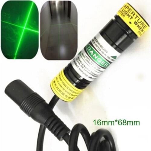 Grass Green Cross Laser Module Diode Marking Machine Laser Light 20-30mw 510nm
