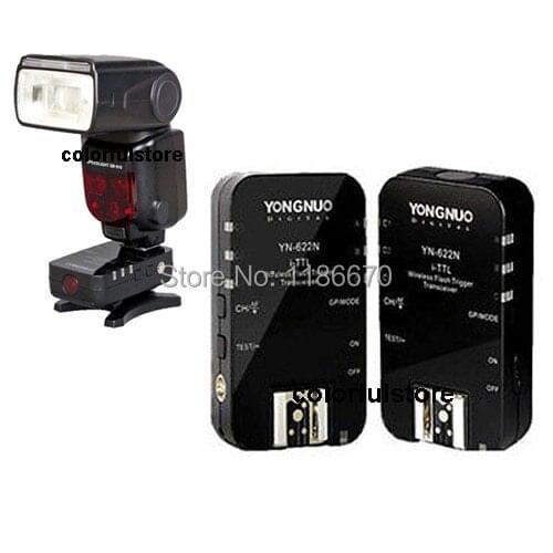 1/8000s 2.4GHz YongNuo YN-622N YN622N YN-622 YN622 N YN 622 N 622N Wireless TTL Flash Trigger Transceiver for Nikon Flash Camera
