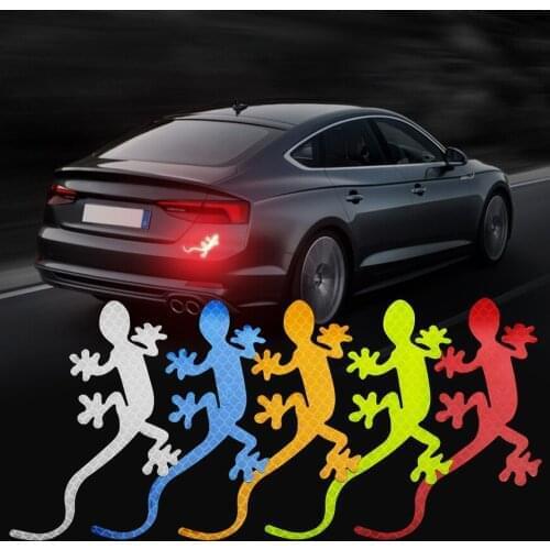 Car Warning Mark Gecko Reflective Sticker for Lexus RX LX GX IS NX UX LS GS ES RC LC CT200h RX300 RX330 RX350 RX270 RX450h