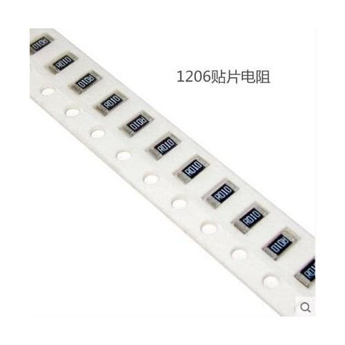 Free Shipping One Lot 500PCS Chip SMD Resistor 1206 1R 1206 SMT