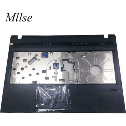 Free Shipping New for Dell Vostro V3400 laptop case C shell with touchpad + fingerprint host shell palm rest 03HFG2 3HFG2