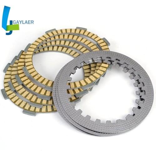 Clutch Plates Steel Friction Plate for Honda XL100 SZ/SA/SB ATV TRX125 J XR100 XR100R CRF100 CR50 RE/RF XZ100 2 APE-HC07 NSR50V