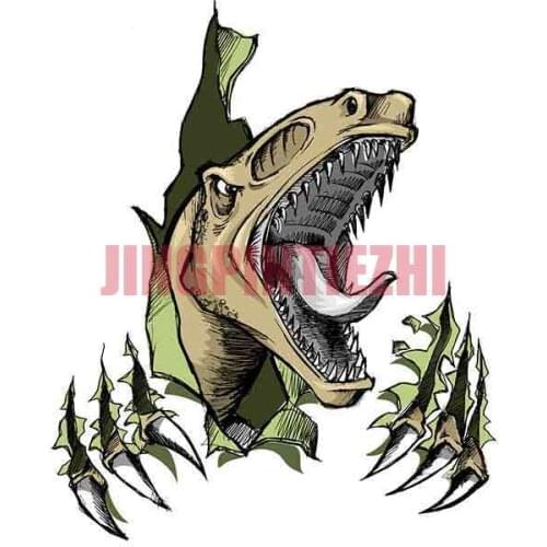 Interesting Car Sticker for Raptor Dinosaur Car Stickers Vinyl JDM Bumper Trunk Truck Graphics Windshield Bumper Windows Decal