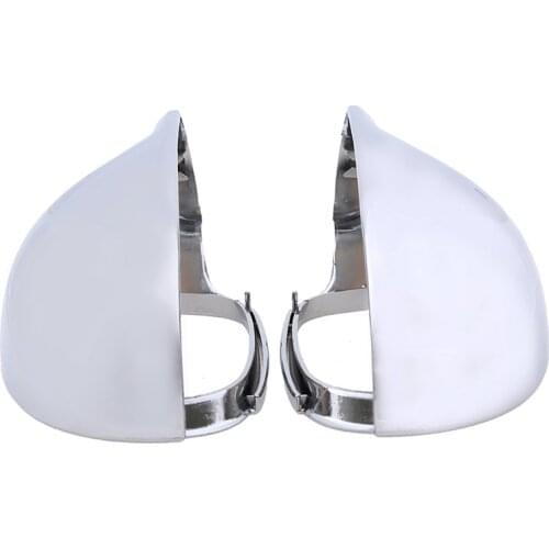 POSSBAY ABS Rearview Mirror Covers Car Side Mirror Cover Housing Car Accessories Fit for VW Passat 2003 2004 2005 Auto Parts