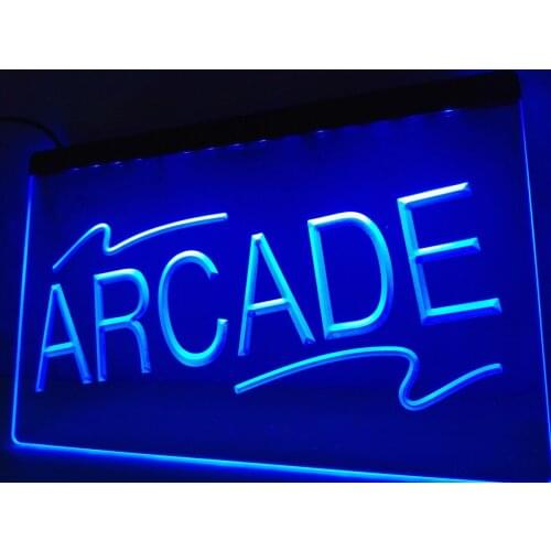LB427- Arcade ping Center NEW LED Neon Light Sign home decor crafts