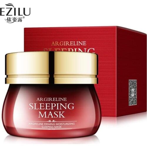 Six Peptide Sleeping Mask Whitening Moisturizing Hydrating Oil Control Bright Jelly Mask Skin Care