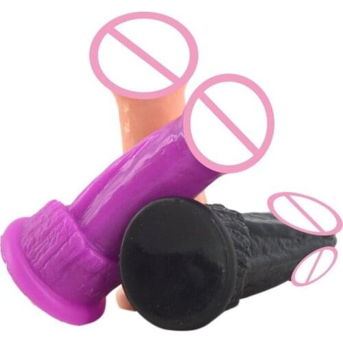 Soft Dildo Realistic Sex Products Games for Women Penis Erotic G Point Female Sucker Lifelike Couples Sex Adults Accessories