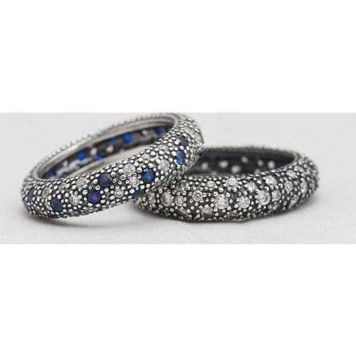 Genuine 925 Sterling Silver Inspiration Within CZ Ring Compatible With European Jewelry