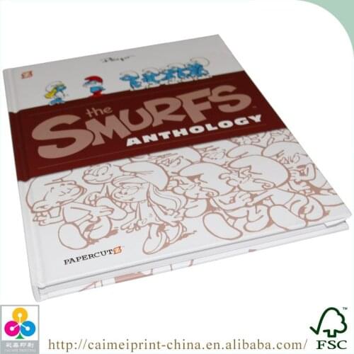 Comic book binding glue printing publishing