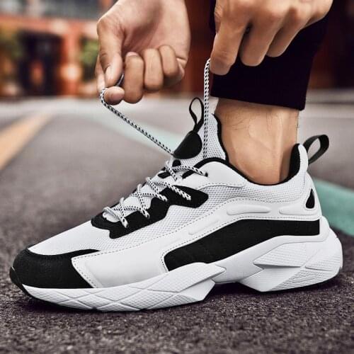 Plus Size Summer Massive Sport Men Sneakers Man Brand Mens White Sports Shoes Running Male Tennis Original Training GME-1552