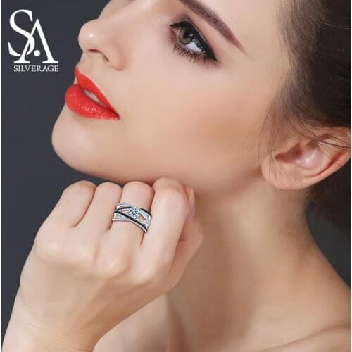 SA SILVERAGE White Rings