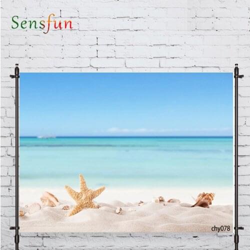 LEVOO Photographic Background Summer Ocean Holiday Beach Hawaii Background Photobooth Photo Studio Fabric Shoot