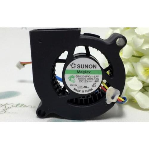 SUNON 5020 DC 12V 1.4W GB1205PKV1-8AY Projector Turbo Blower Cooling Fan