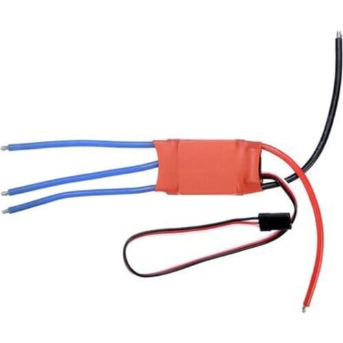 W.RC 20A Brushless ESC 5V2A BEC 2S 3S for RC Models Fixed Wing Quadcopter Miltirotor