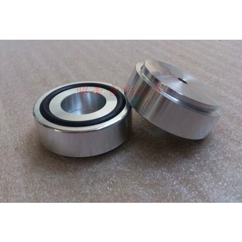 4 pcs 44mm * 17mm all-aluminum audio amplifier foot HIFI speaker shock absorber pad shock pad nail B