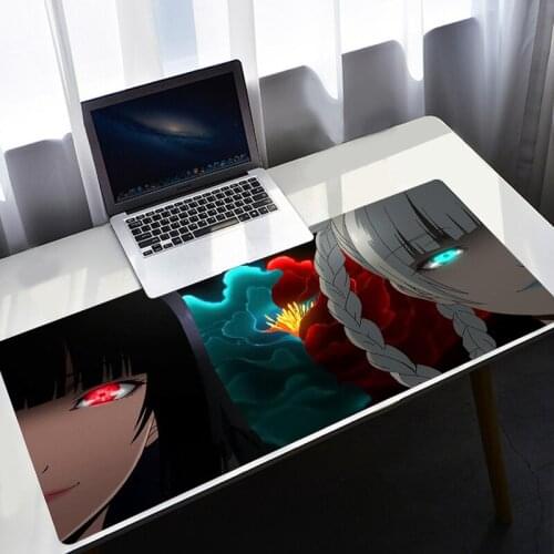 Anime Kakegurui Yumeko Jabami Laptop Computer Mousepad Large Mouse Pad Keyboards Mat laptop mats holiday Gift Manga Carpet Pads