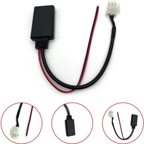 Car Bluetooth stereo radio module, Honda gl1800 goldwing 12V and 25cm ABS plastic accessories, music auxiliary cable, goldwing r