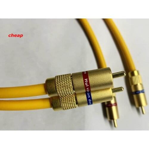 Free shipping Van Den Hul VDH Hybrid RCA Audio Interconnect Cable