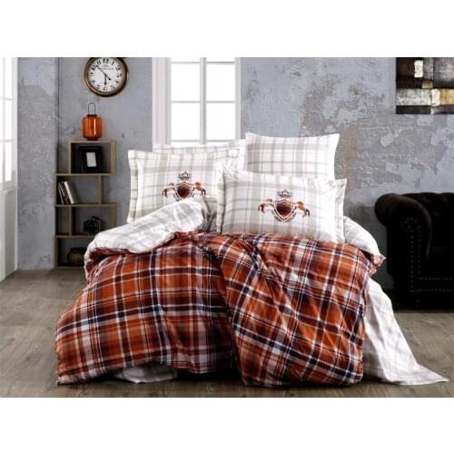 Hobby Double Personality Poplin Quilt Cover Adalia Orange