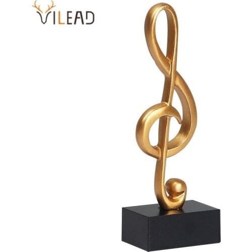 VILEAD 3 Size Resin Tabs Note Figurines Creative Piano Ornaments Desktop Home Soft Decoration Crafts Home Decoration Accessories