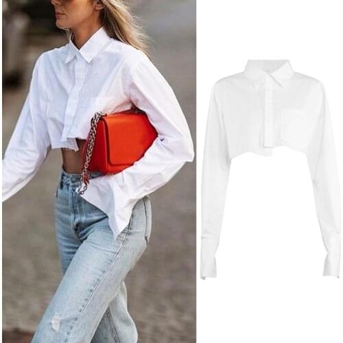 Henny Rue Womens White Shirts