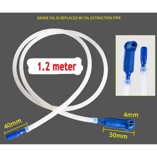 Auto Car Brake Fluid Oil Change Replacement Tool Hydraulic Clutch Oil Hose Tubing Line 1.2 Meters Length for Vehicle Automotive