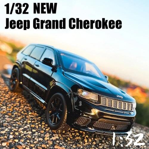 1:32 JEEP Grand Cherokee Alloy Car Model Off-road Vehicle Car Diecasts & Toy Vehicles Car Model Miniature Scale Model Car Toys