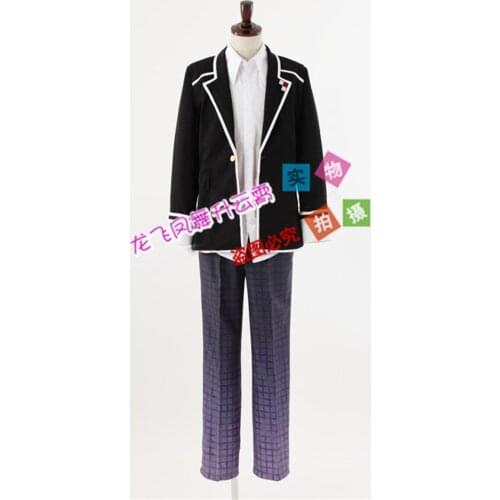 New Game DIABOLIK LOVERS Sakamaki Subaru Cosplay Costume Fashion Uniforms Unisex Activity Party Role Play Clothing Custom-Make