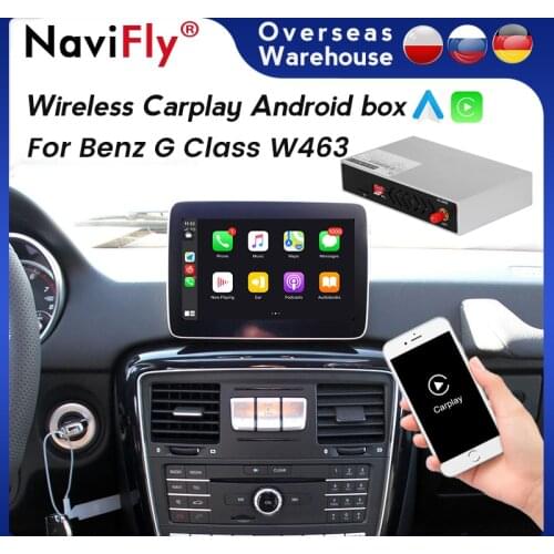 New 2021"Wireless Apple Carplay for Mercedes Benz G Class W461 W463(2012-2019) with MirrorLink AirPlay Android Auto USB Function