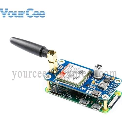 SIM7000C for Raspberry Pi NB-IoT/eMTC/EDGE/GPRS/GNSS Expansion Development Board Module SIM7000C