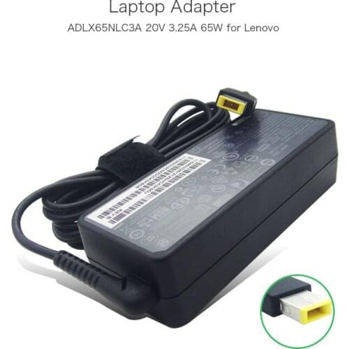 Genuine 65W 20V 3.25A ADLX65NLC3A AC Adapter for Lenovo G500 G505 G405 T440S YOGA13 45N0261 45N0262 36200253 Notebook Charger