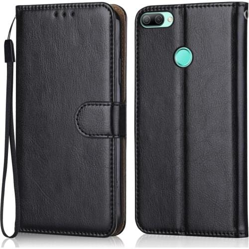 Folio Luxury Leather Case for On Huawei Honor 9N 9i LLD-AL20 5.84'' Wallet Stand Flip Case Phone Bag