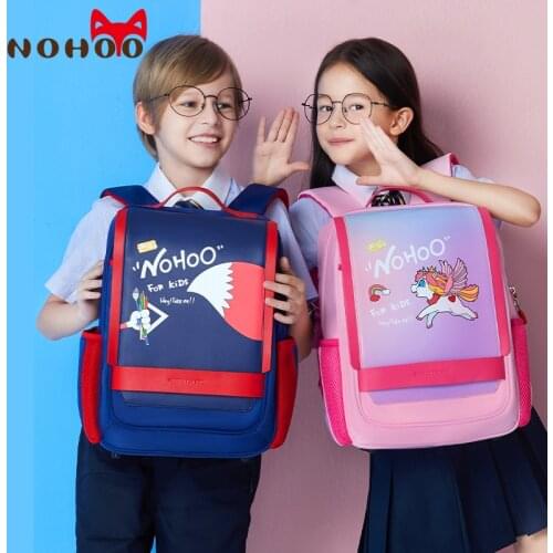 NOHOO Children School Backpack Girls Boy Schoolbag for Primary School Students High quality School Bag Unicorn Backpack Book Bag