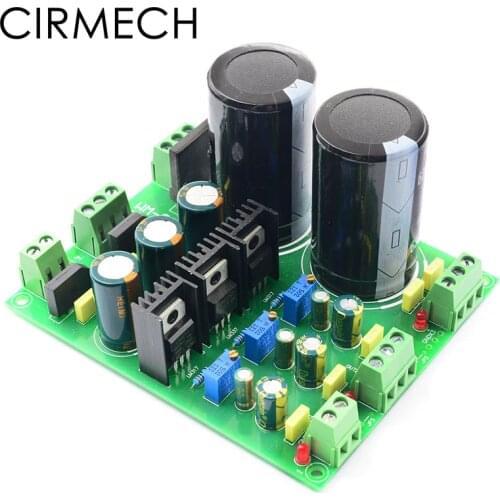 CIRMECH Rectifier filter power board LM317 LM337 multi-channel adjustable rectifier regulator filter power module for amplifiers