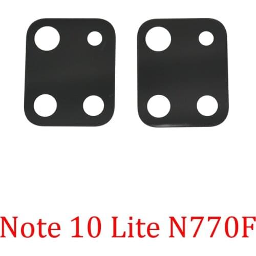 N770F Back Camera Glass Lens For Samsung Galaxy Note 10 Lite N770F N770 100% Original Mobile Phone Rear Camera Lens Cover Part